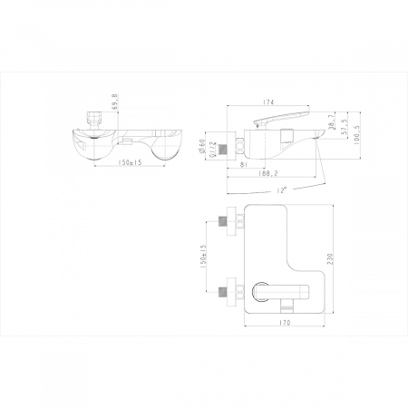 Set de Baie Lemark LM6802C + LM6806C [5]