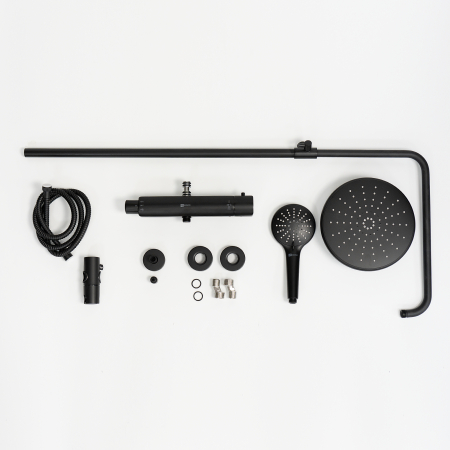 Set de Dus Lemark Bronx LM3770BL Negru cu Termostat - Sanitare Online [10]