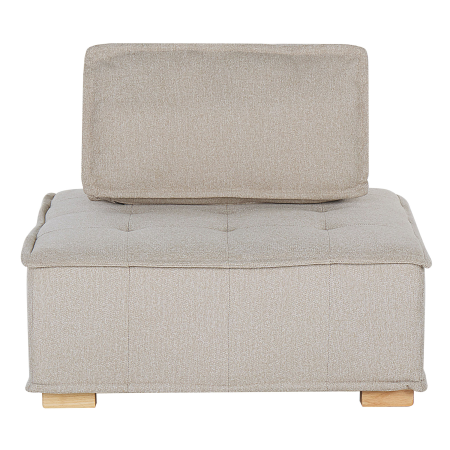 Set de living modular cu 4 locuri TIBRO  Bej deschis [6]