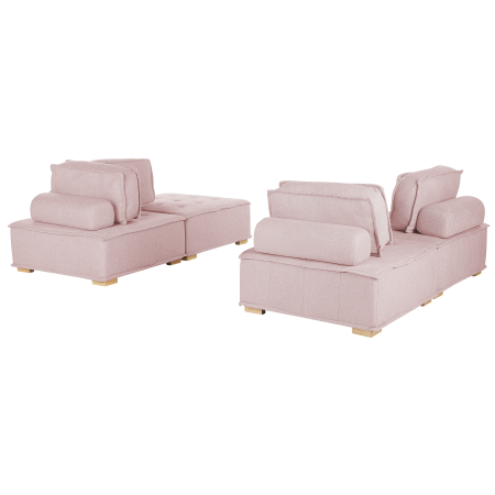 TIBRO 4-seater modular living room set Pink [4]
