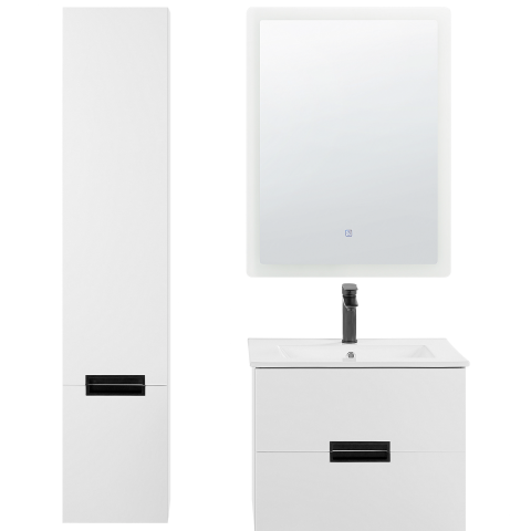 Set de mobilier pentru baie TUDELA Alb [3]