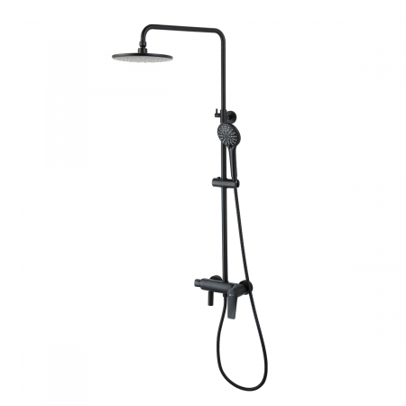 Sisteme de Dus  Tropic - Set de Dus Lemark Bronx LM3762BL Negru | Sanitare-online.ro