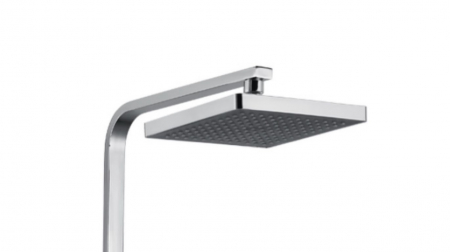 Sistem de duș cu para și pipă pivotantă, înălțime reglabilă Lemark Tropic LM7004C crom - Sanitare Online [5]