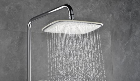 Sistem de duș cu para și pipă pivotantă Lemark Tropic LM7006C crom - Sanitare Online [5]