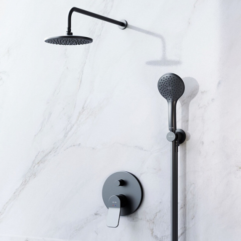 AM.PM X-Joy built-in shower system, black [2]