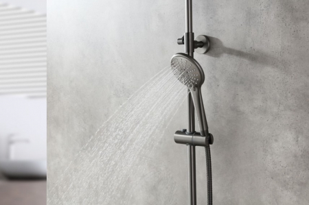 Set de Dus cu Termostat Lemark Bronx LM3770GM Grafit | Sanitare Online [2]
