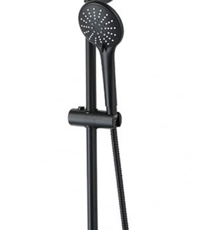 Sistem de dus termostatic cu para dus de mana in 3 pozitii, inaltime reglabila Lemark Bronx LM3772BL Negru | Sanitare Online [9]