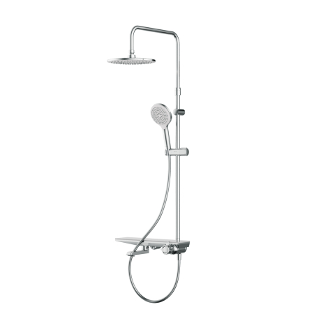 Sisteme de Dus - Sistem dus fix cu baterie, AM.PM Flash F079H700, 3 functii, cromat