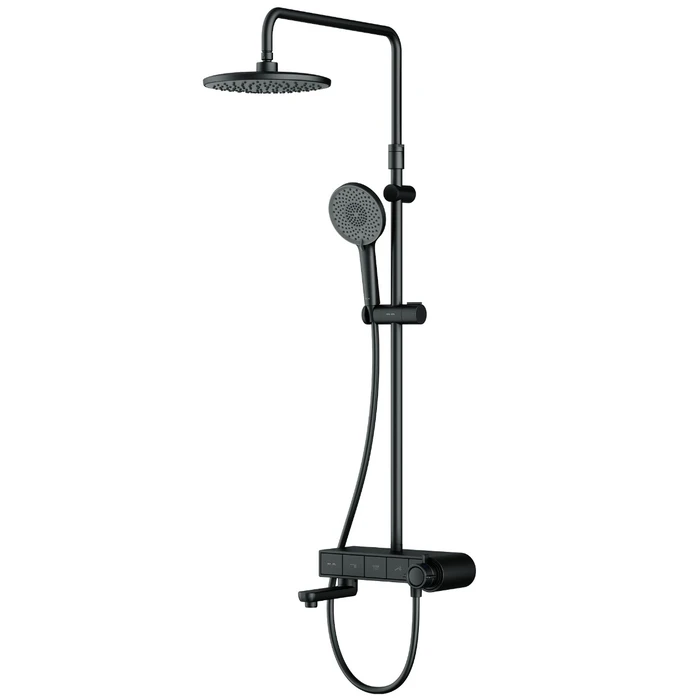 Sisteme de Dus  Tropic - Sistem dus X-Joy F0785B322, baterie termostatata, finisaj negru mat