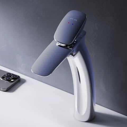 Spirit V2.0 Baterie monocomandă înaltă lavoar, crom [1]