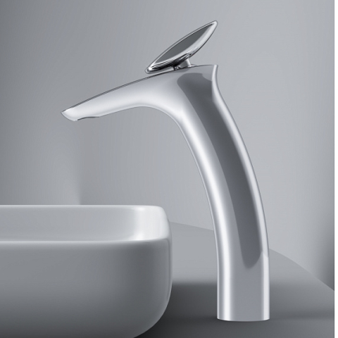 Spirit V2.0 Baterie monocomandă înaltă lavoar, crom [2]