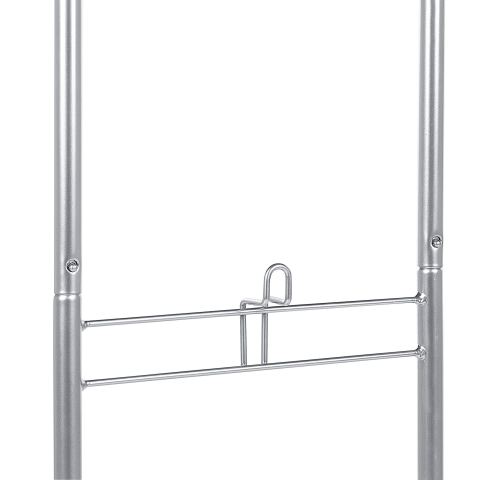 AYAPAL basket holder with wheels Metal Silver [5]