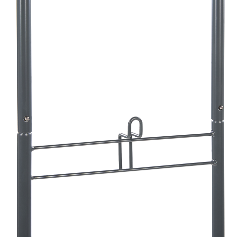 AYAPAL basket holder with wheels Metal Grey [5]