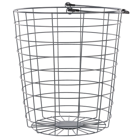 AYAPAL basket holder with wheels Metal Grey [3]