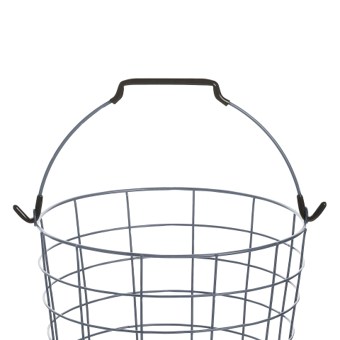AYAPAL basket holder with wheels Metal Grey [4]