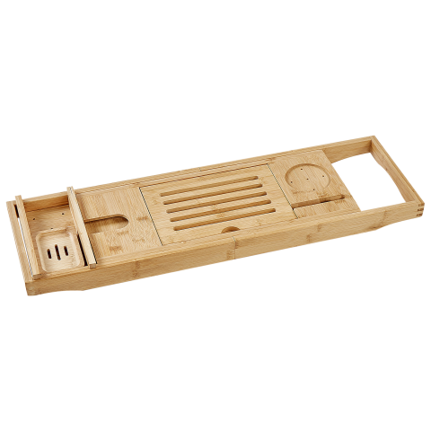 Bathroom tray LOWES Bamboo wood Light brown [1]