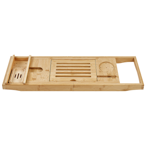 Bathroom tray LOWES Bamboo wood Light brown [5]