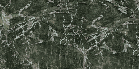 Marble - Gresie MVI Verde Bosco 60x120 LP/RT, grosime 9 mm, lucioasă, margini rectificate, aspect marmură verde. Eleganță și durabilitate premium pentru pardoseli și pereți interiori.