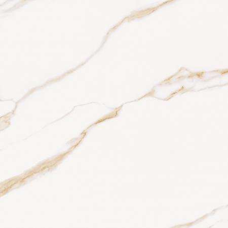 Marble - Gresie MVI Calacatta 60LP 60x60x8 – placă porțelanată premium cu finisaj lucios polished, inspirată de eleganța marmurei Calacatta
