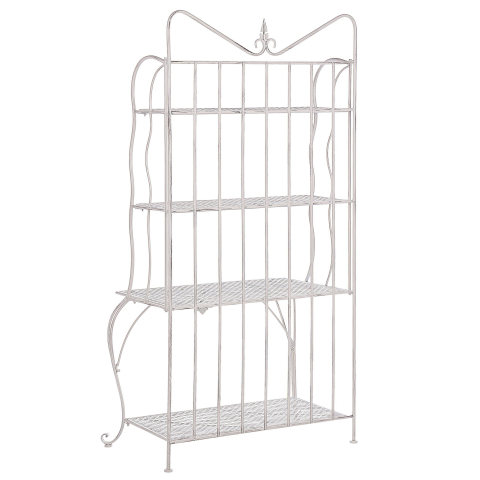 Unitate de rafturi PAVONA Metal 94 cm 50 cm Bej deschis [4]