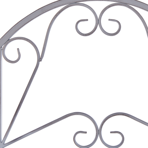 VALDIVIA Metal shelf unit Grey [7]