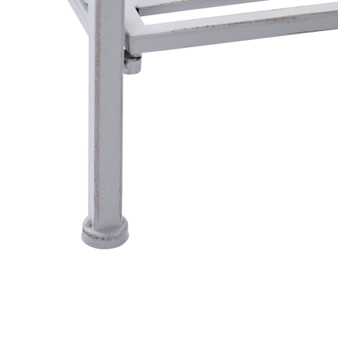 VALDIVIA Metal shelf unit Grey [8]