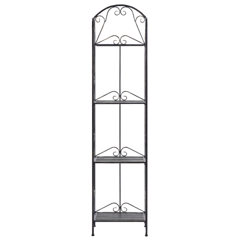 Unitate de rafturi VALDIVIA Metal Negru [3]