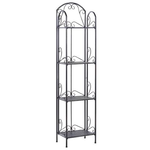 Unitate de rafturi VALDIVIA Metal Negru [1]