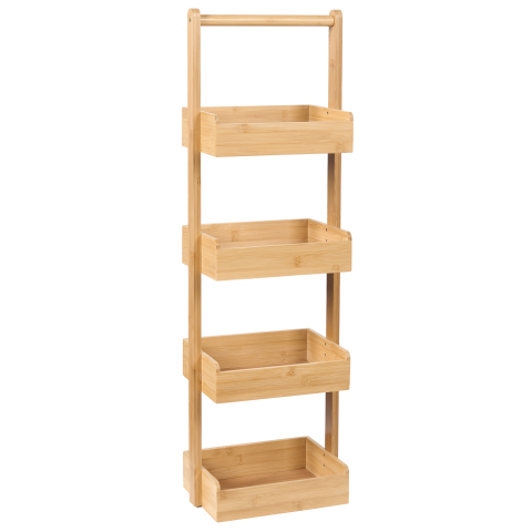 Shelving unit VAUPES Bamboo wood Light brown [1]