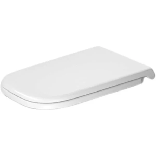 Capace wc - Duravit D-Code Capac WC alungit, inchidere normala