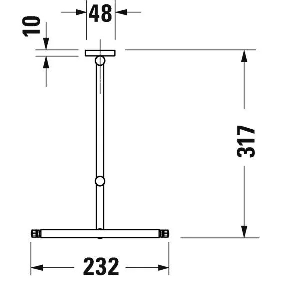Duravit D-Code Oglinda pentru machiaj Ø23 cm [2]