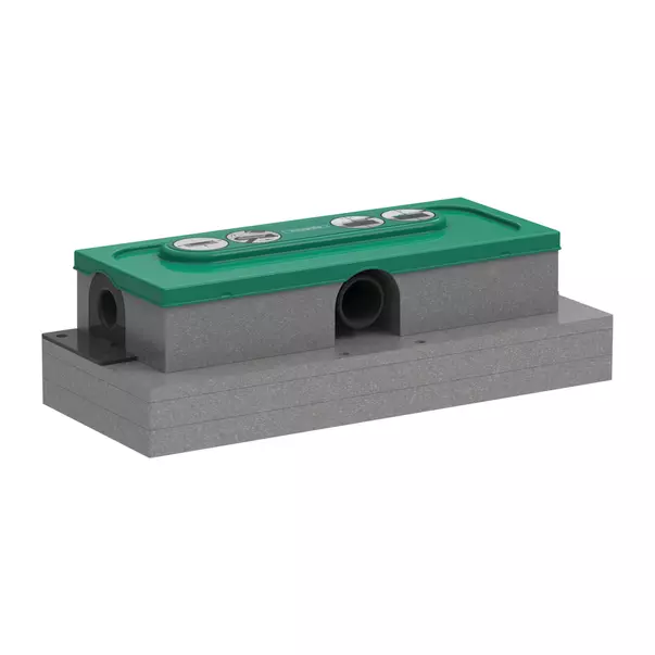 Rigole si canale de scurgere dus - Rigola pentru dus Hansgrohe uBox universal pentru instalare plata