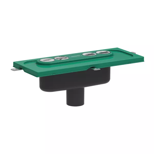 Rigole si canale de scurgere dus - Rigola pentru dus Hansgrohe uBox universal pentru instalare verticala