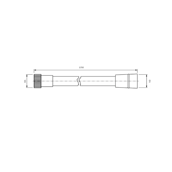 Furtun de dus Omnires 175 cm [2]