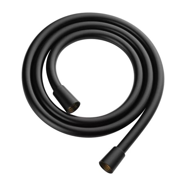 Furtun de dus Omnires PVC negru mat 150 cm [1]