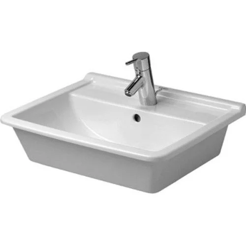Lavoare incastrabile - Lavoar baie incastrat Duravit Starck 3 Vanity 56x46 cm