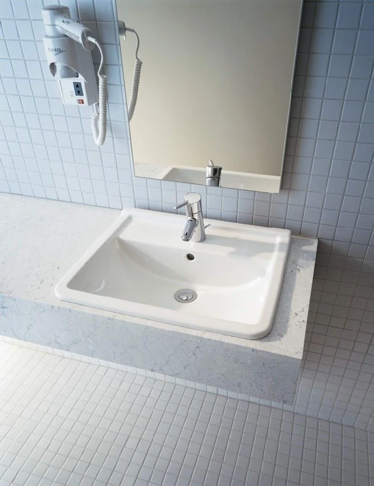 Lavoar baie incastrat Duravit Starck 3 Vanity 56x46 cm [2]