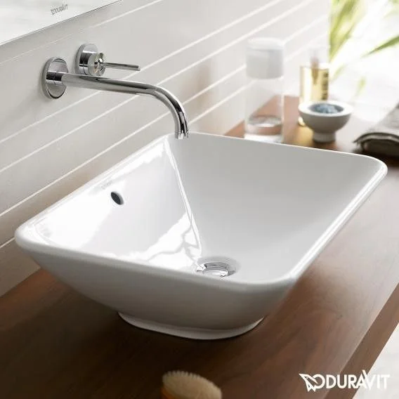Lavoar baie pe blat Duravit Bacino 55x42 cm [2]