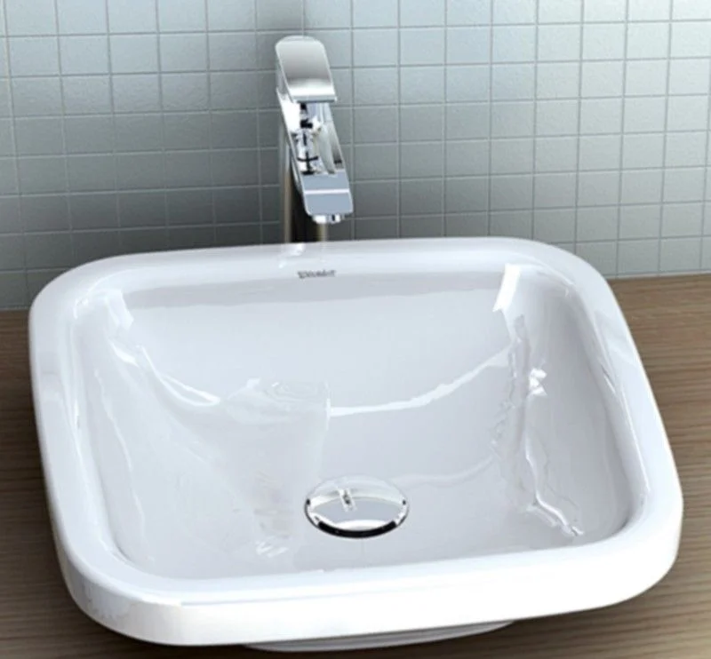 Lavoar baie pe blat, patrat Duravit Durastyle 43x43 cm [2]
