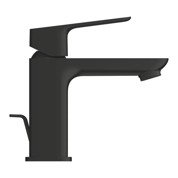 Baterie lavoar monocomanda Grohe Cubeo S cu ventil Pop-Up negru mat [3]