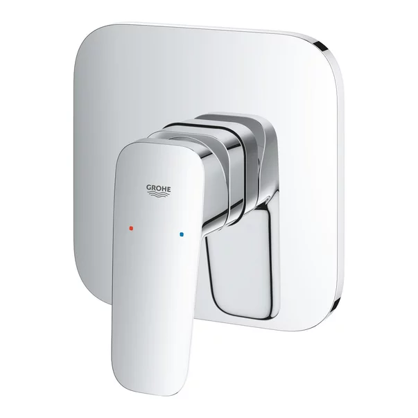 Baterie dus incastrata Grohe Cubeo crom lucios fara corp ingropat [4]