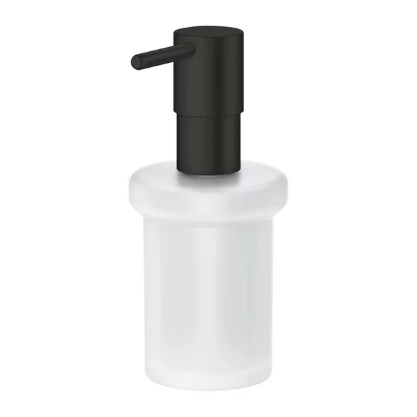 Dozator negru mat Grohe Essentials [1]