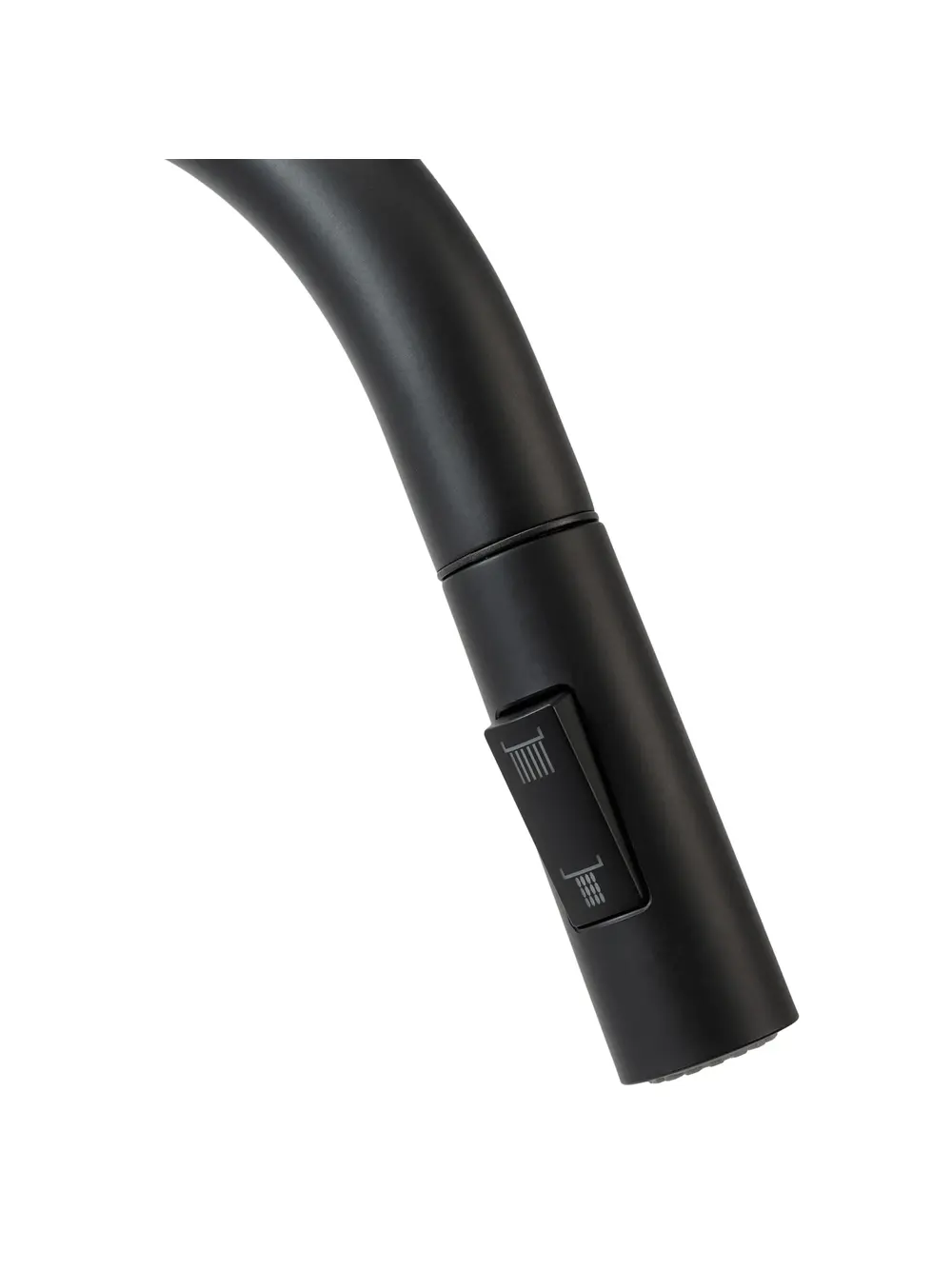 Cap cu aerator baterie bucatarie REA Fresh negru filet 1/2 toli ABS [1]