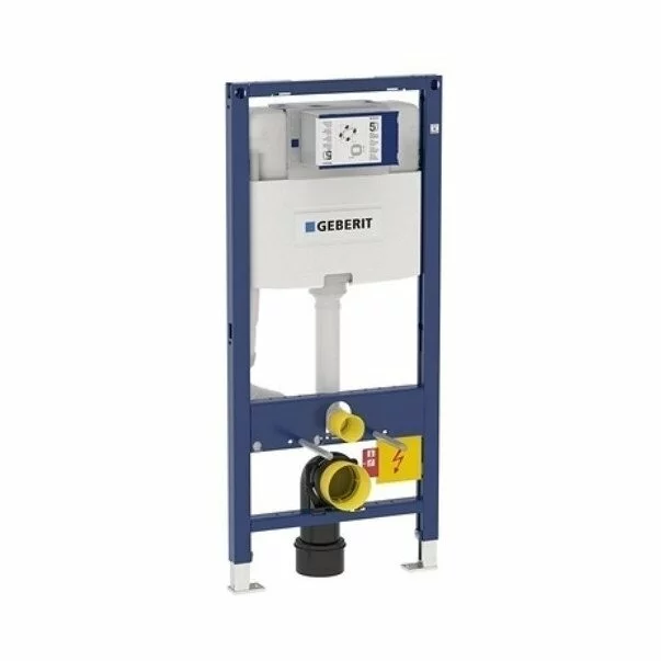 Rezervore incastrate - Rezervor wc cu cadru incastrat Geberit Duofix Omega cu cadru 12 cm grosime