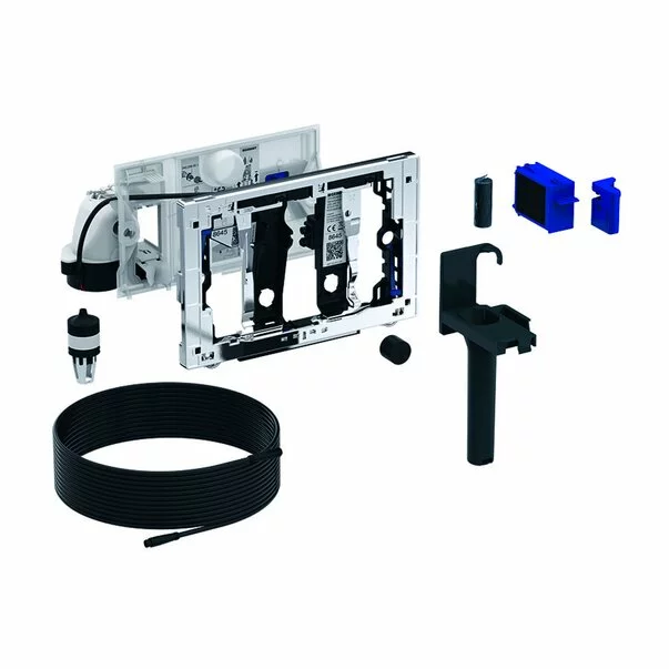 Pachet Geberit rezervor incastrat Duofix Sigma cu Kit Geberit DuoFresh cu declansare manuala cromat lucios [2]