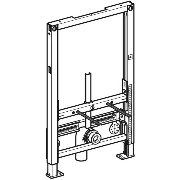 Cadru metalic pentru fixare bideu cu inaltime 82 cm Geberit Duofix [2]