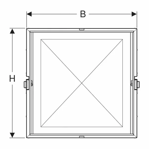 Cutie de montaj Geberit One pentru dulap cu oglinda 120 cm [3]