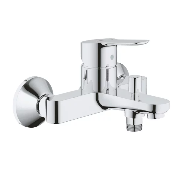 Set baterii lavoar cada Grohe BauEdge si dus cu bara Tempesta crom lucios [4]