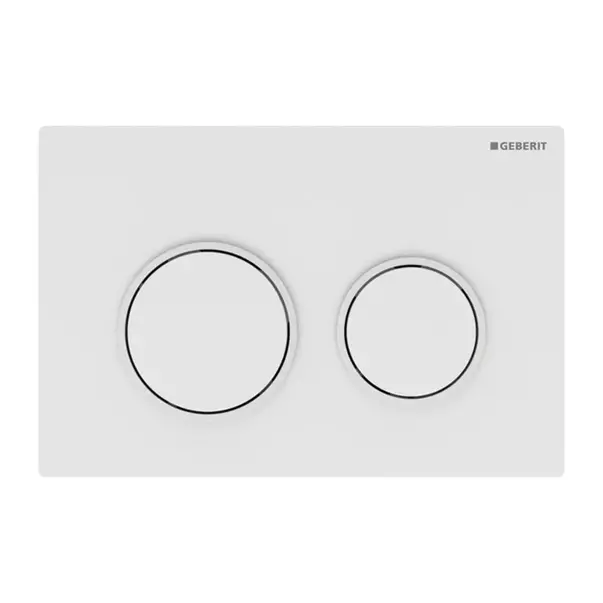  Clapeta actionare - Clapeta de actionare Geberit Omega20 alb lucios