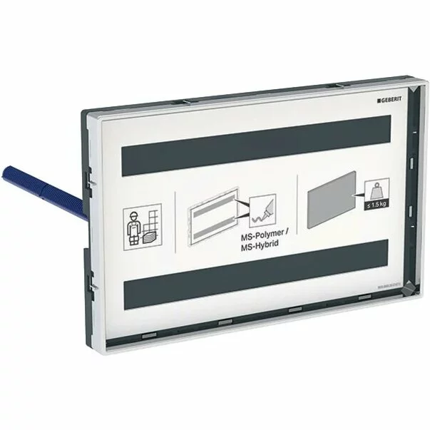  Clapeta actionare - Capac de protectie Geberit Omega cu rama de vizualizare